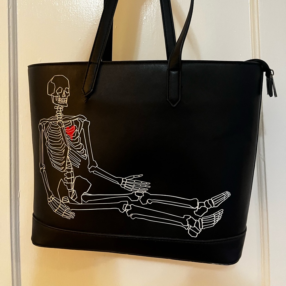 Foxblood x Eliza Sidney Skeleton Tote Bag